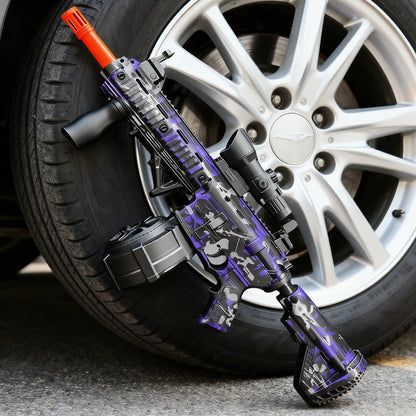 M416 Lila Elektrisk Geléblaster 32m Räckvidd Vattenkulgevär