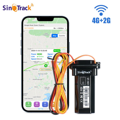 4G Mini Tracker ST-901L Waterproof Built-in Battery GPS for Car Vehicle GPS Device Motorcycle with Online Tracking Software