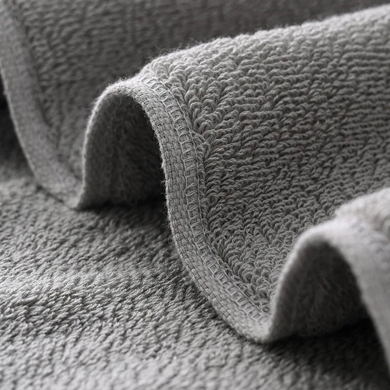 Pure Cotton Microfiber Soft Absorbent Hand Towel Adult Face Wash Bathroom Household Quick-Drying Absorbent Towel 35x75cm
