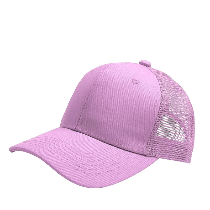 Professional Custom Logo Mesh Cap Sunscreen Sun Visor Cap Casual Sun Hat Designer Snapback Caps Printing Embroidery Baseball Cap