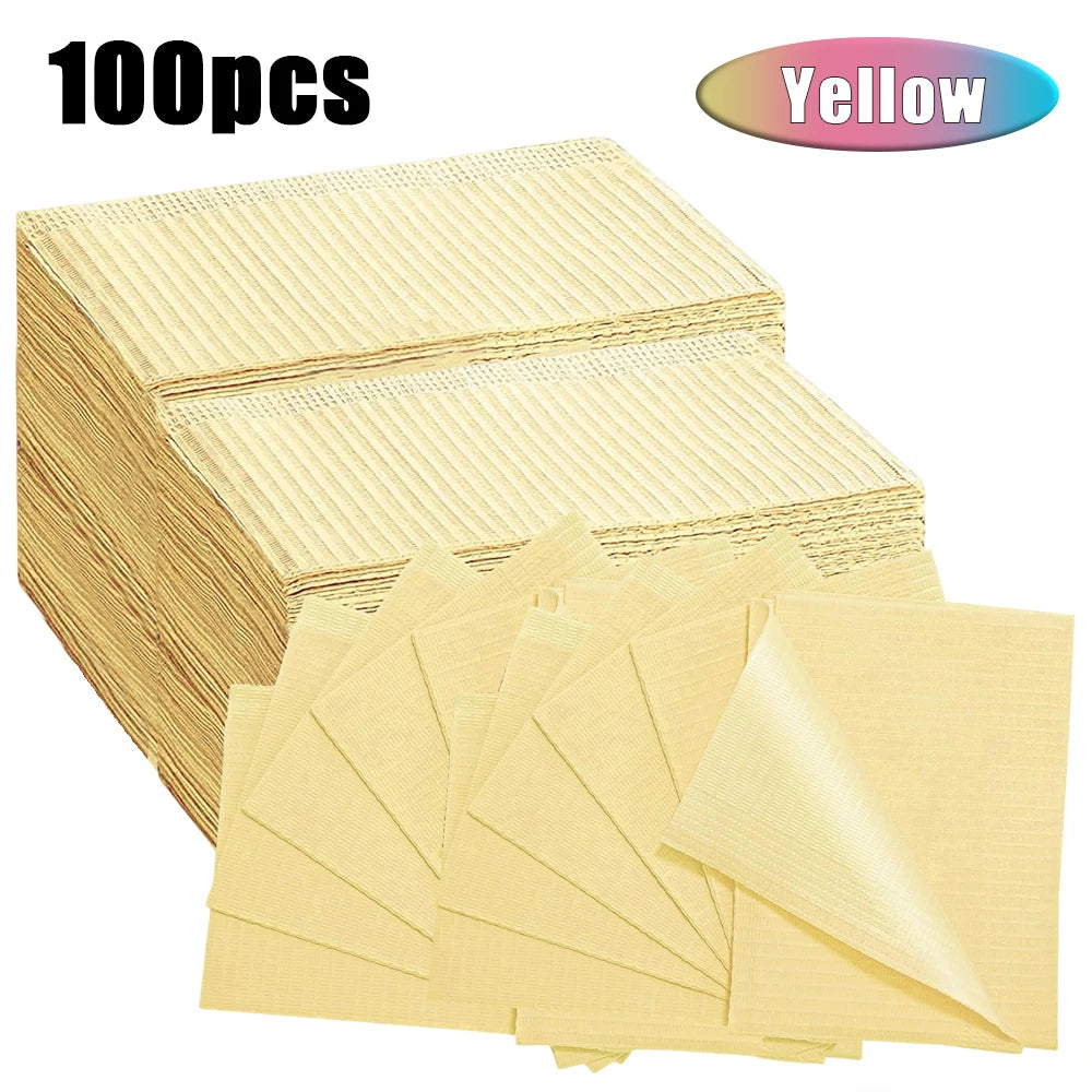 100/50/5pcs Disposable Waterproof Tattoo Clean Pad Wipes Dental Piercing Bibs Waterproof Sheets Paper Tattoo Accessories