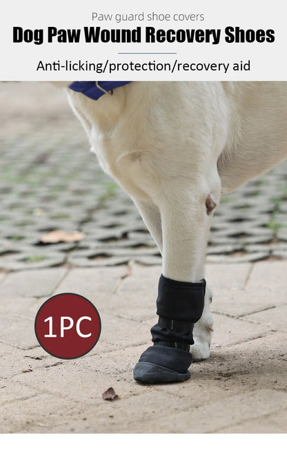 Pet Waterproof Foot Cover Dog Post-surgery Injury Protection Cover Four Feet Can Be Used Protect Dog Paw Shoe Cover Pet Supplies