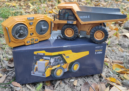 Oike 4WD Radiostyrd Grävmaskin Dumpare Bulldozer RC-bil