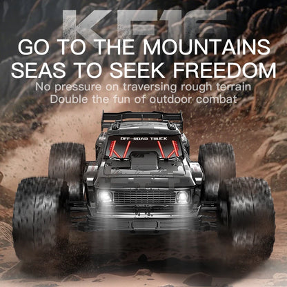 KF16 1:12 High Speed Drift Racing 70KM/H Brushless Motor 4WD 3S 3200mah RC Off Road Car Monster Trucks Toys for For Kids Gifts