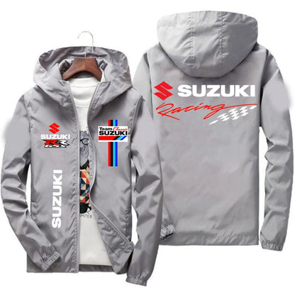 Suzuki Racing Jacket Herr – Vindtät Casual Sportsjacka Vår & Höst