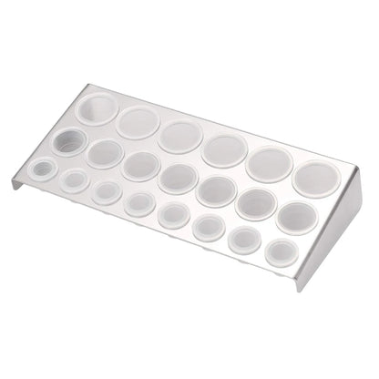 23/8/7Holes Tattoo Ink Cup Holder Stand Stainless Steel/Plastic Tattoo Tool Pigment Container Makeup Tattoo Accessories