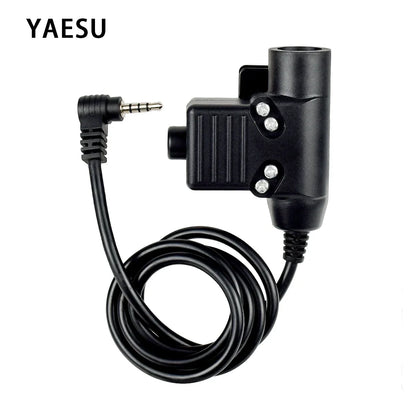 Tactical Communication Headphone Bowman Elite II Headset U94 PTT For Kenwood Baofeng UV-5R Radio Outdoor Hunting Accessories