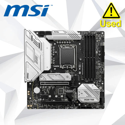 MSI MAG B760M MORTAR D5 LGA 1700 4×DDR5  256GB PCI-E 5.0 1×HDMI 1×DisplayPort Motherboard