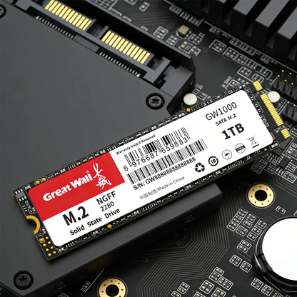 Great Wall M2 NGFF SSD 128GB 256GB SSD M.2 SATA 2280 1TB 512GB HDD 2TB Hard Disk Solid State Drives for Desktop Laptop