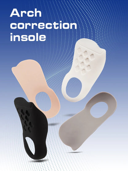 1Pair Flat foot O-shaped leg insoles (for shoes) Corrective arch support Plantar Fasciitis Relief men's and women's insoles