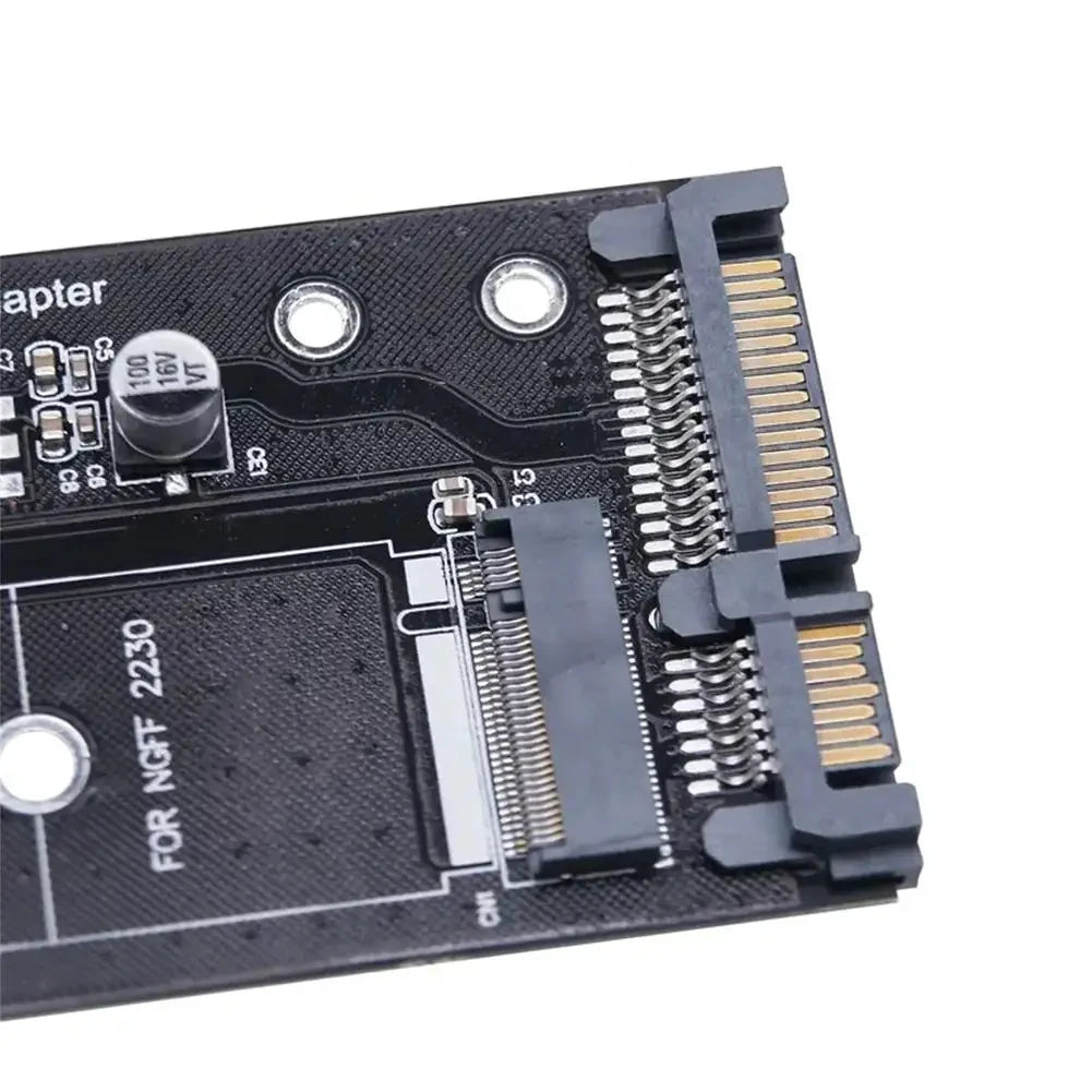 M.2 SATA/NGFF till SATA III-adapter – 6 Gbit/s