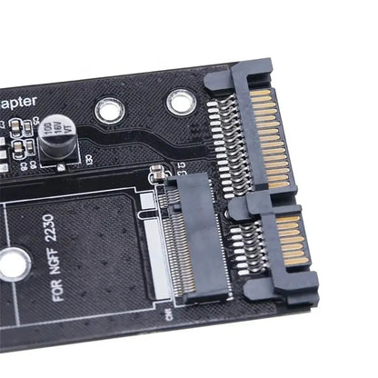M.2 SATA/NGFF till SATA III-adapter – 6 Gbit/s