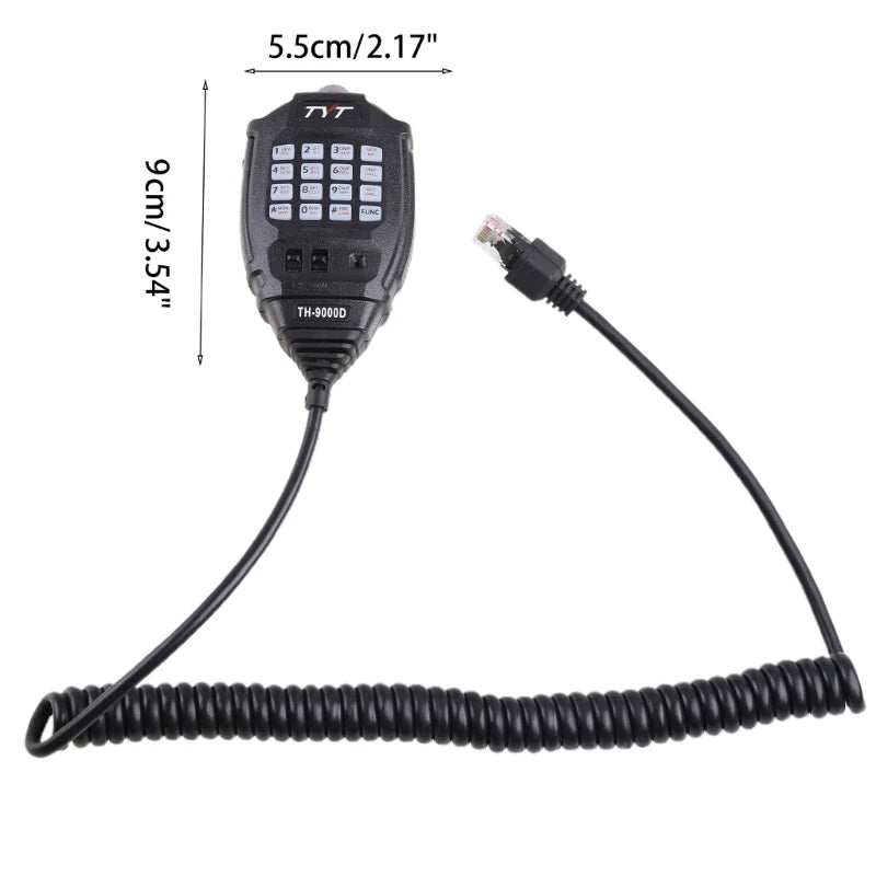 TYT  Handheld Speaker Microphone for TH-9000 TH-9000D Amateur Mobile Transceiver Mobile Two Way Radio MIC Walkie Talkie