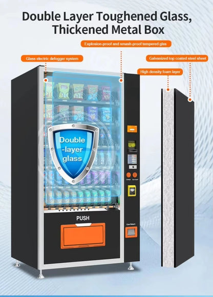 Smart kylmaskin för drycker och snacks
