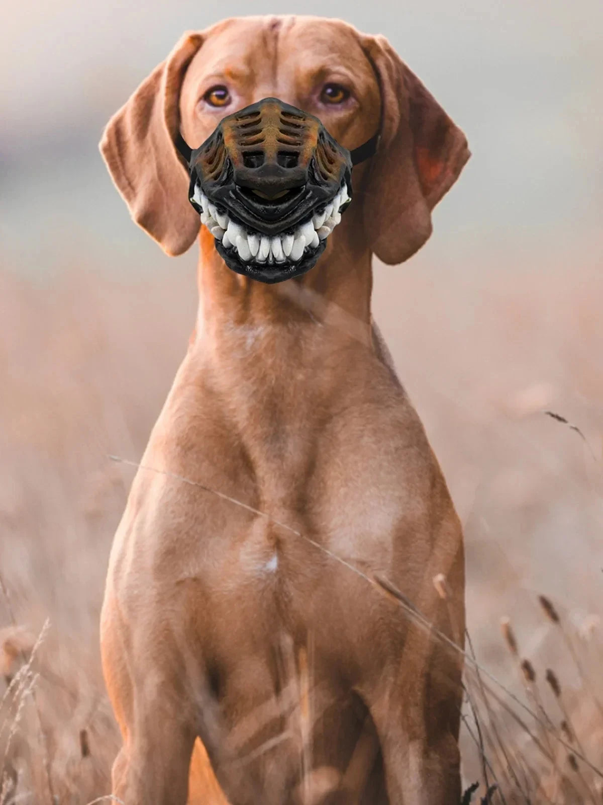 Dog Mouth Mask Padded Latex Rubber Dog Muzzle Halloween Movie & Tv Headdress Latex Props Animal Weird Masks