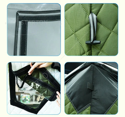 Custom Outdoor Portable Sauna Tent for Woodfire Dry Sauna Spa Tent with Waterproof Fly and Floor