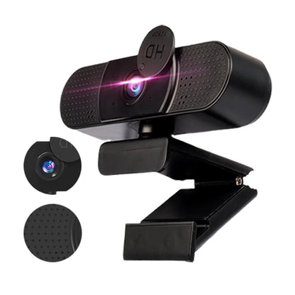 EOENKK webbkamera 1080p med mikrofon och USB-anslutning
