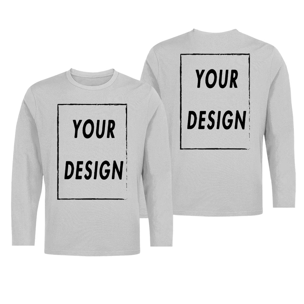 Anpassningsbar T-shirt med Eget Tryck – 100% Bomull Unisex Casual S–XXL (EU)
