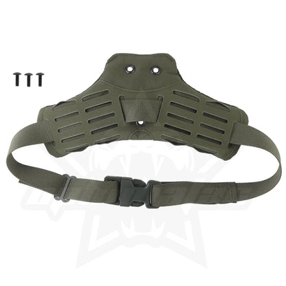 OphidianTac GB-28 vadderad hölsterplatta med MOLLE-spår och lårrem