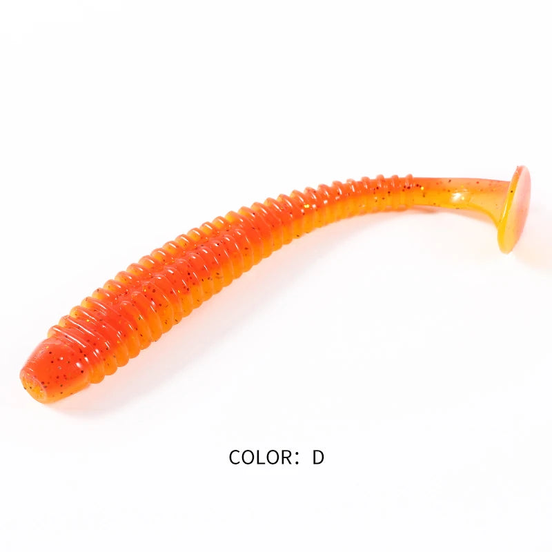 Supercontinent Impact Ring Shad Fishing Lure Soft 63mm 80mm 97mm Plastics Baits Swimbait Jigging Lure Artificial Baits