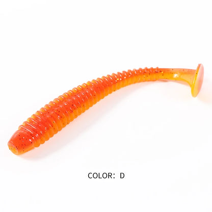 Supercontinent Impact Ring Shad Fishing Lure Soft 63mm 80mm 97mm Plastics Baits Swimbait Jigging Lure Artificial Baits