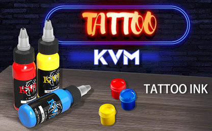 14Colors 1/oz Tattoo Ink Pigment Body Color Drawing Art Tattoo Ink Semi-permanent Makeup Tattoo Supplies for Tattoo Artists