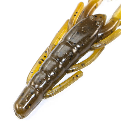 PEAK 6pcs Craws Soft Lures Soft Lure Fishing Lures Shrimp Lobster Soft Plastic Lure Fishing Lures