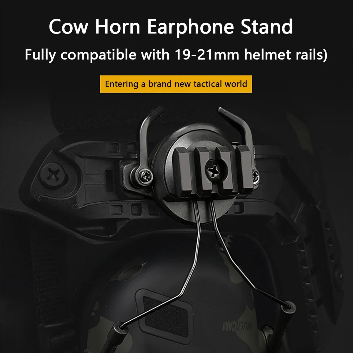 Tactical Helmet Headset Non-picking Noise-Cancelling Headset For Gen5 Helmet Headset Baofeng Radio PTT Adapter Mobile Earphone