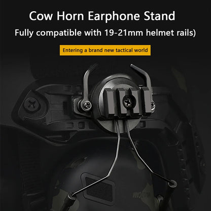 Tactical Helmet Headset Non-picking Noise-Cancelling Headset For Gen5 Helmet Headset Baofeng Radio PTT Adapter Mobile Earphone