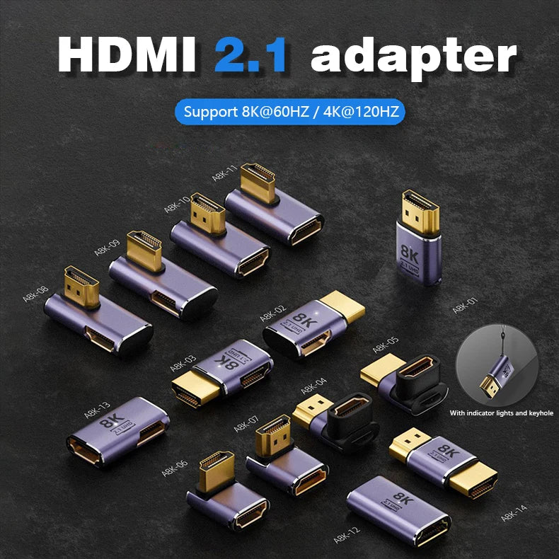 HDMI-förlängningsadapter hona till hona – 4K och 1080p