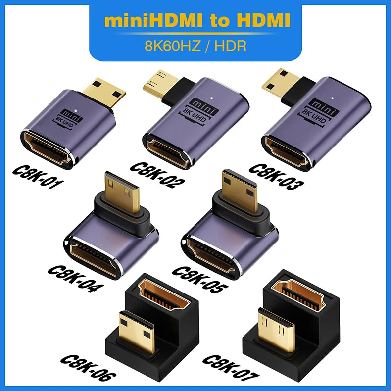 HDMI-förlängningsadapter hona till hona – 4K och 1080p