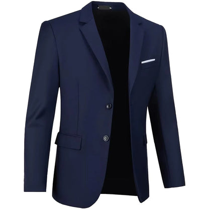 ZHUOLIN Herrkavaj Slim Fit – Sträcktyg Formell Bröllop Kontor Sport Marinblå Grå Svart Vinröd EU S–3XL