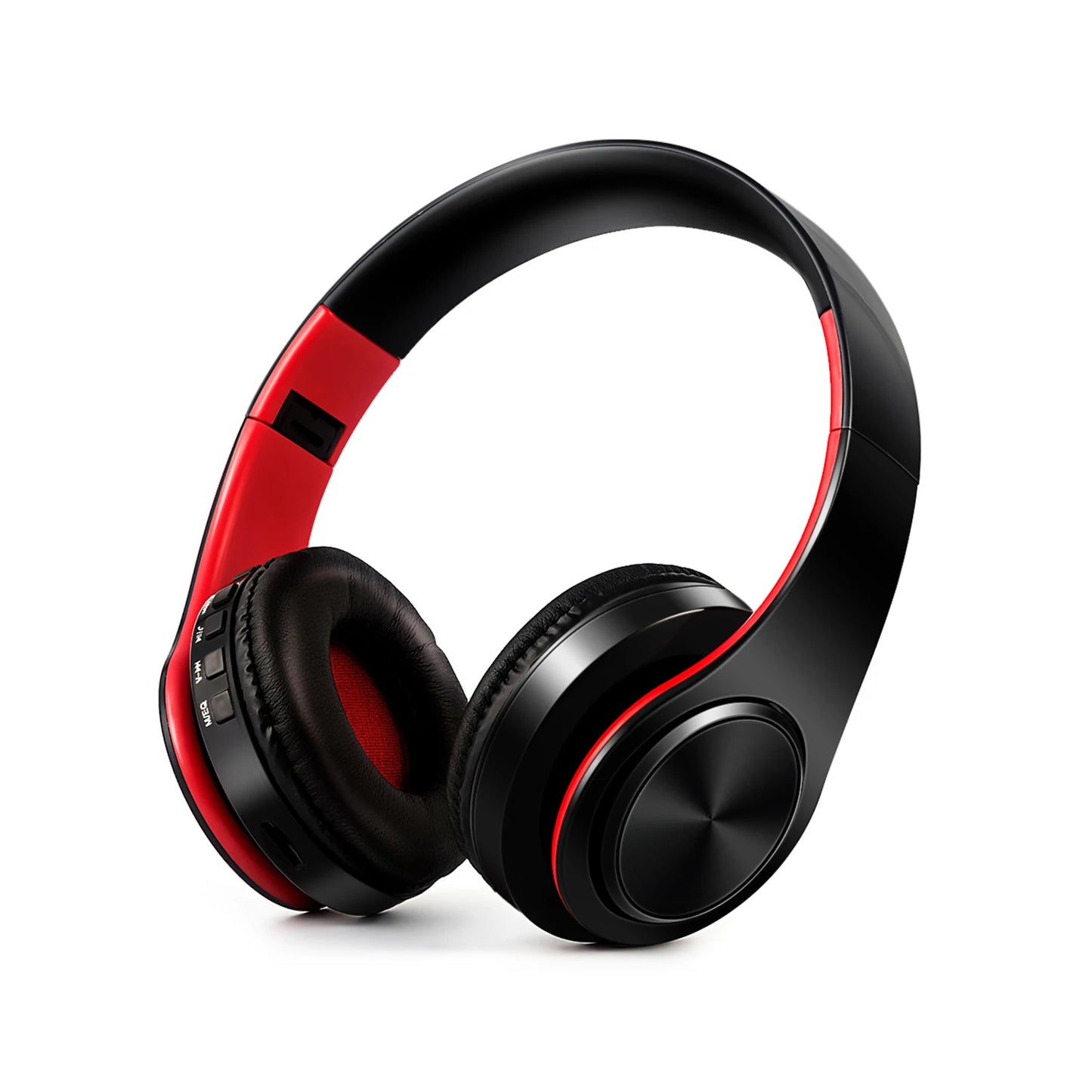 Wireless Bluetooth Headphone HI-FI Stereo Over-ear Earphone Foldable Gaming Music Headset TF Card with Mic Noise Cancelling