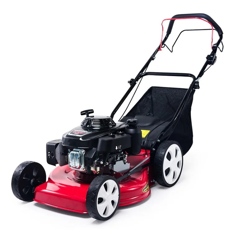 Kraftfull gräsklippare med 4-taktsmotor