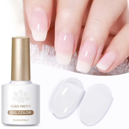 BORN PRETTY 10ml Base Gel Top Coat Rubber Gel Reinforcement Gel for Nails Tools Soak Off UV LED Nail Varnish Function Gel