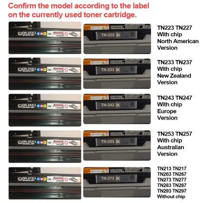 Brother TN273/TN277/TN283/TN287 Färgtoner – för HL-L3210CW och MFC-L3770CDW