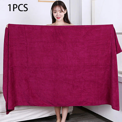 Beauty salon towels adult thickening large bath towels that soft absorb water do not shed hair multi-purpose micrmicrofiber towe