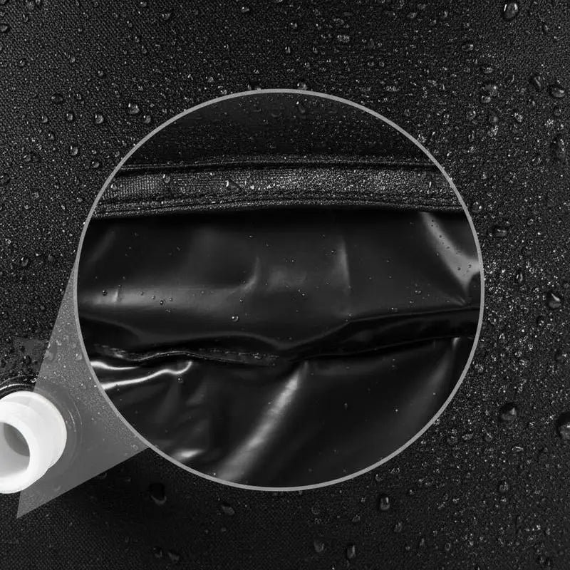 Isbadbadkar Uppblåsbart – 330 Liter, 85×75 cm, Med Lock, Kallvattenterapi