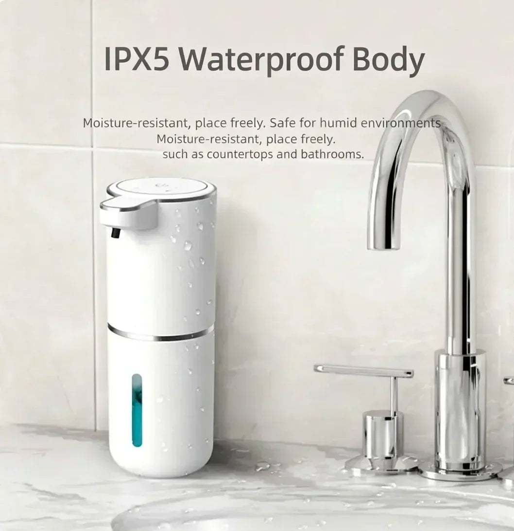 Automatic Liquid/Foma Soap Dispenser, Touchless Electric Dispenser, USB Rechargeable with Infrared Sensor for Bathroom,Kitchen
