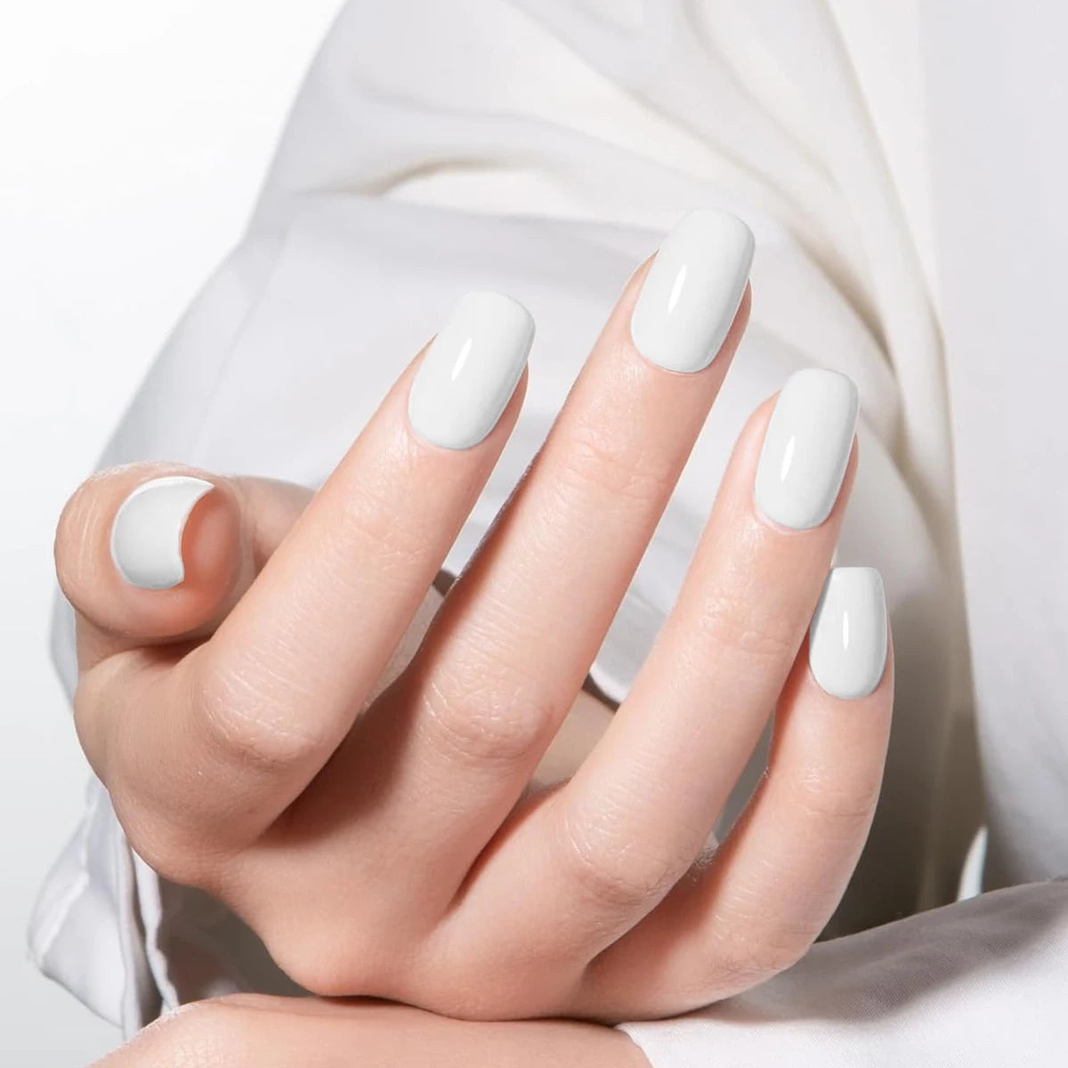 Hassleless 15ml White Gel Nail Polish, French Extension, Requires Uv Led Lamp, Gel French Manicure, Nail Supplies, Nail Art for