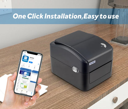 Xprinter Termisk Fraktskrivare 4" – XP-420B 460B 463B USB Bluetooth WiFi Ethernet – DHL FedEx UPS Streckkod 203dpi CE 2026