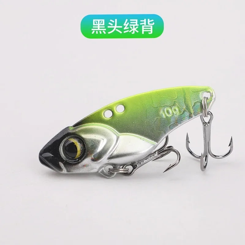 NEW 1PC Metal VIB Fishing Lures 5g 7g 10g 15g Metal Jig Crankbait Wobbler Vibration Baits Pesca Tackle for Trout Bass Pike Perch