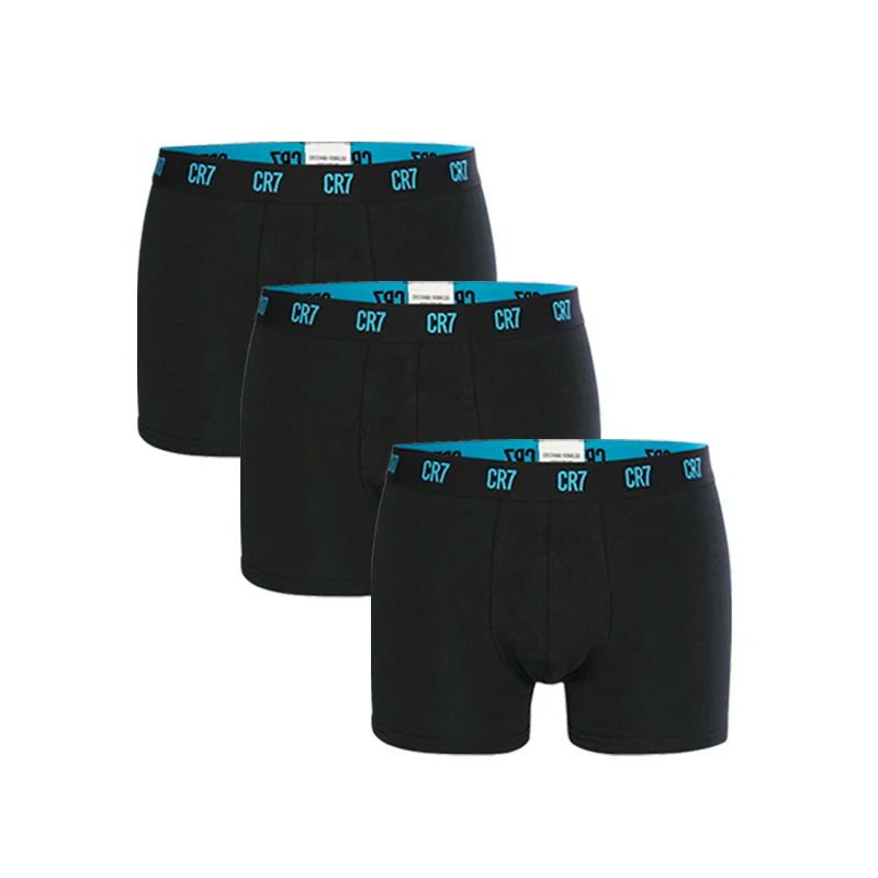 CRIIS SEVEN 7 Boxer Briefs – CR7-inspirerade, Bomull, Sportig Passform, M–XXL, Flerpack
