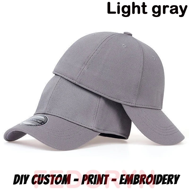 FEDORYN Helsluten Keps Anpassad Brodyr Tryck – 8 Färger Polyester/Bomull Unisex Solskydd Grossist Dropshipping Profilkläder