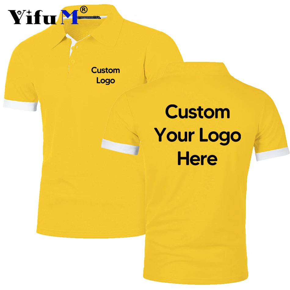 Kortärmad polo med eget tryck & logotyp – reklamkläder & profilprodukter, herr & dam, S–7XL
