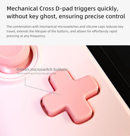 MOBAPAD M6 HD Gemini 2 Controller For Nintendo Switch OLED Joypad with Hall Joystick Console for Switch NS OLED Gamepad