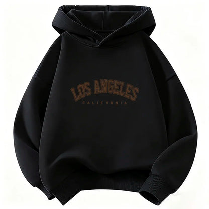 Casual Fashion Los Angeles California Letter Hoodie Kids Children's Sweatshirt Hoody Boys Girls Autumn Winter Hoodies