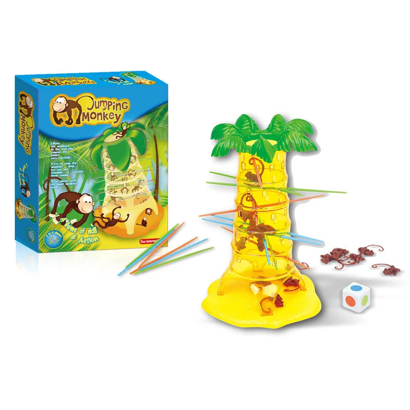 Funny Monkey Climbing Tree Games Toy Turn Monkeys Down Monkey Tree Climbing Toy Parent Child Interactive Party Desktop Game Toys