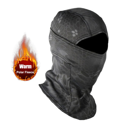 Vinter varm kamouflage balaclava för utomhusbruk