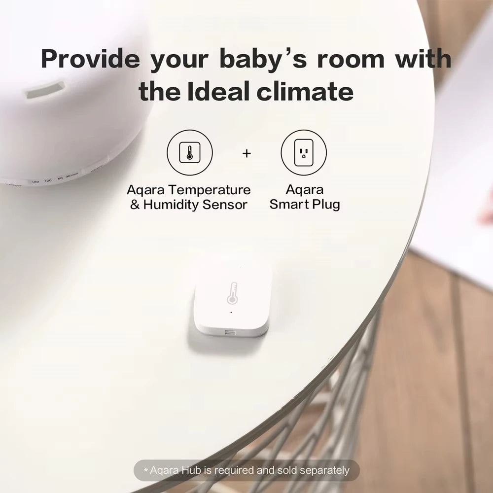 Aqara Temperature Sensor Smart Air Pressure Humidity Environment Smart Control Zigbee Connection For Xiaomi Mi home Homekit APP